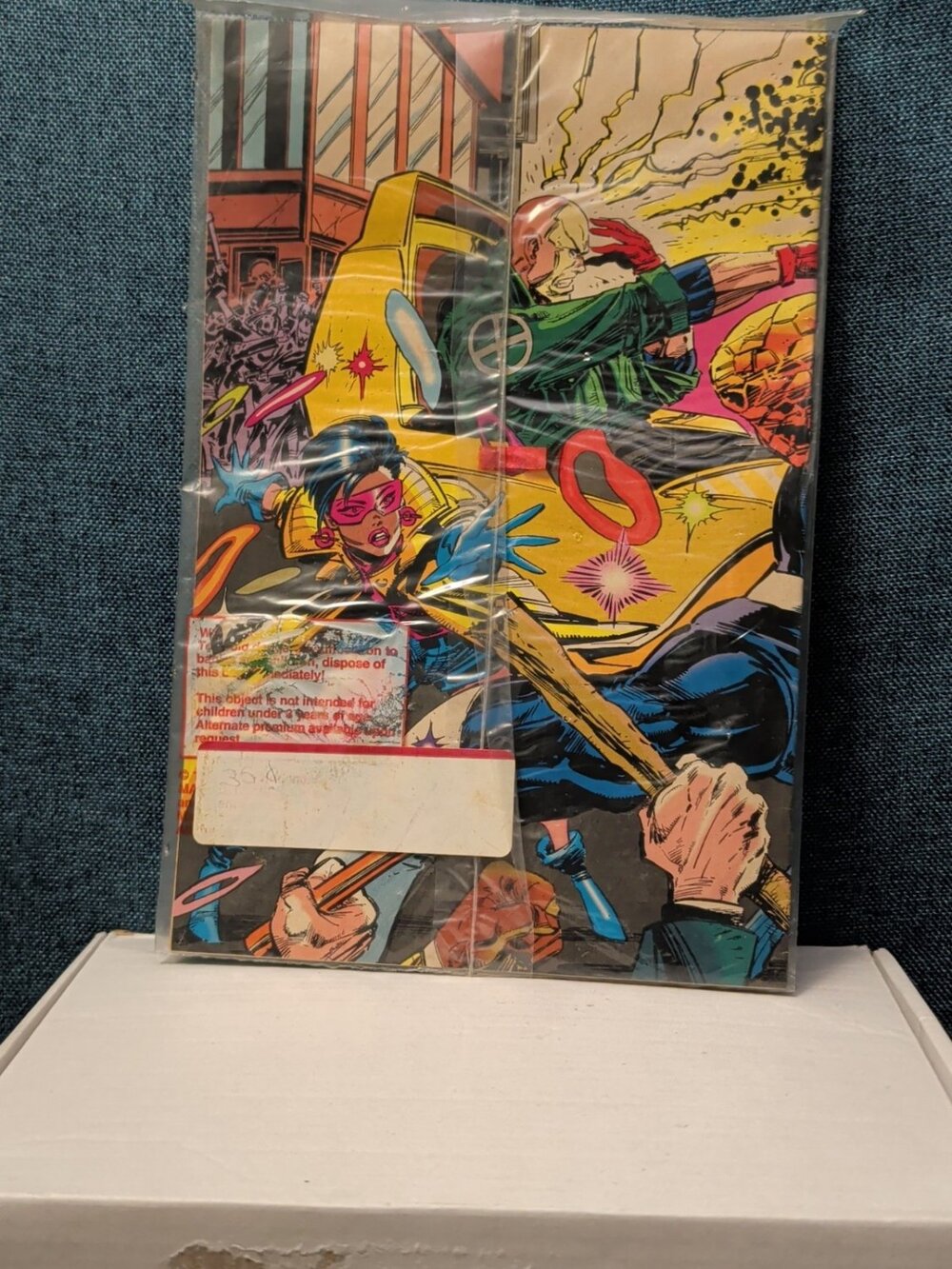 Real Heroes #1 Pizza Hut Marvel 1994 Promo Black Panther The Thing Jubilee Good - Picture 3 of 16